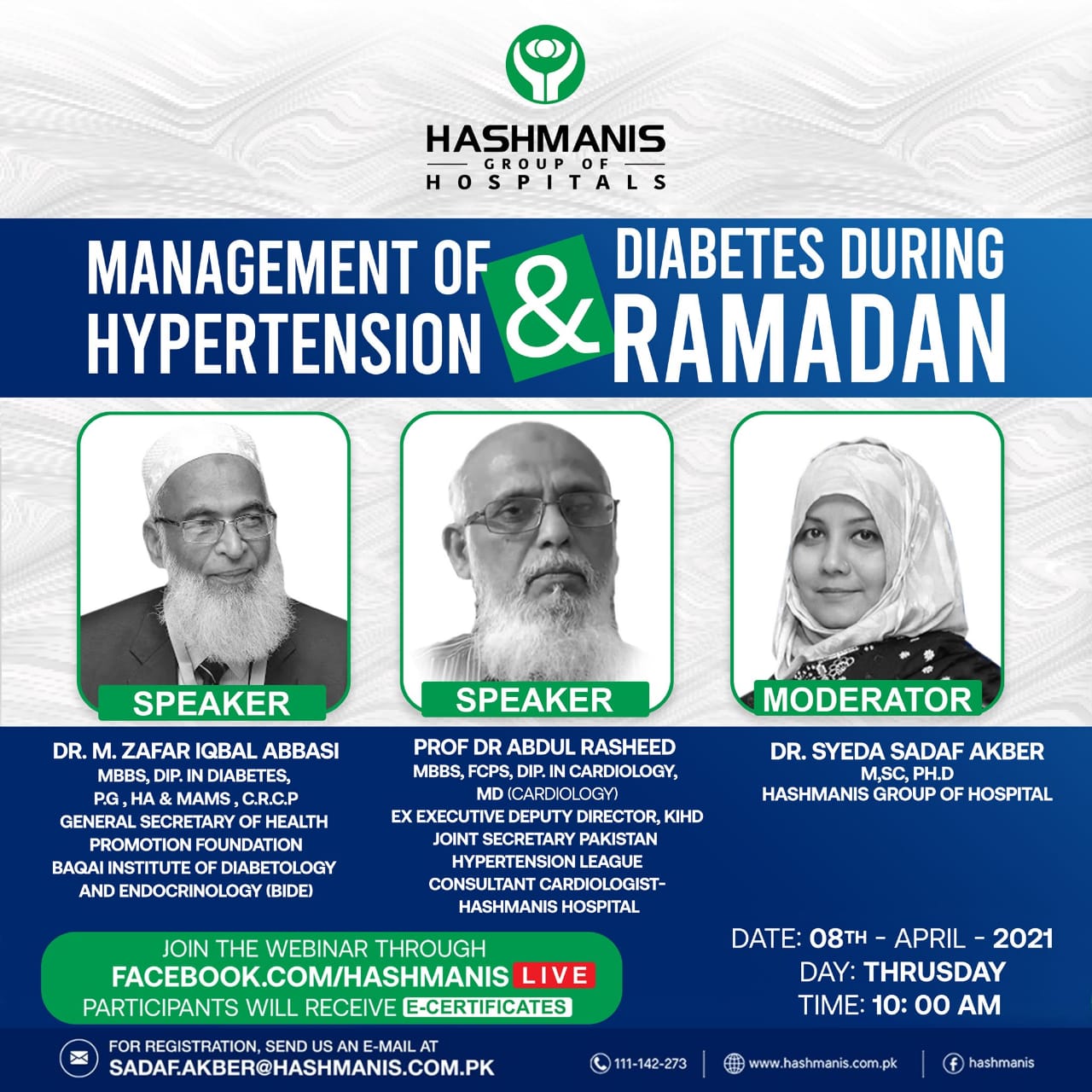 Management of Hypertension & Diabetes During Ramadan