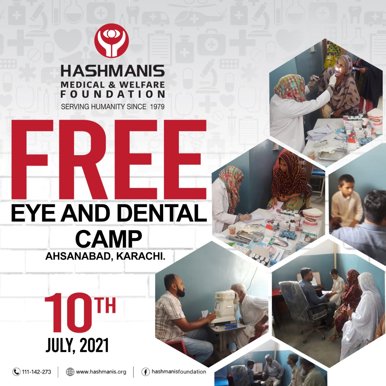 Eye & Dental Camp Agra Ahsanabad
